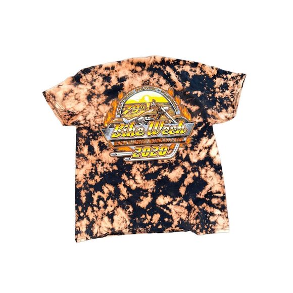 2020 79th Daytona Bike Week Bleached Tee - Picture 1 of 5